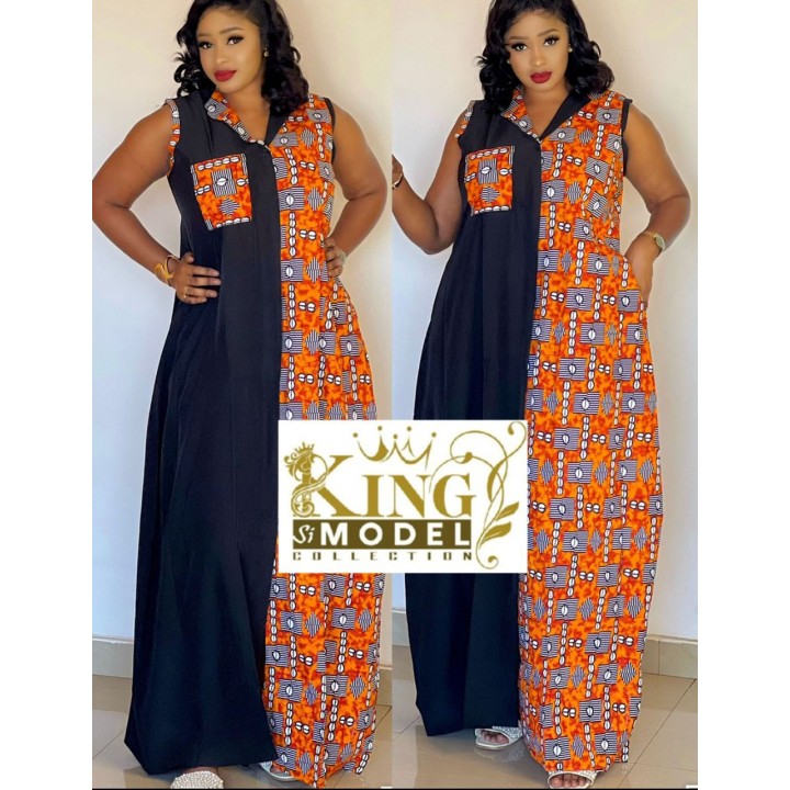 Robe africaine décontractée