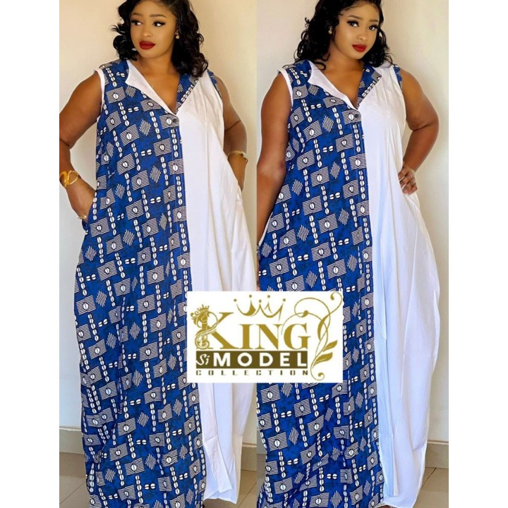Robe africaine décontractée