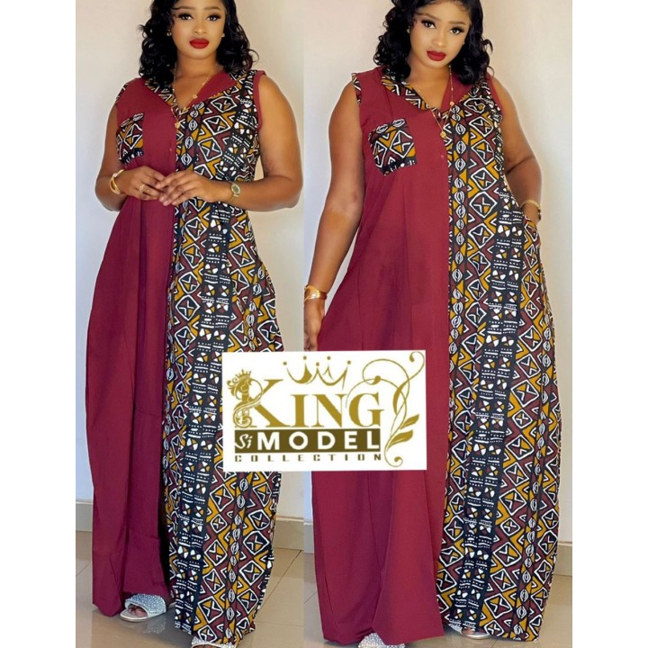 Robe africaine décontractée